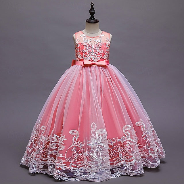 Girls' Dress Girl Flower Kid's Princess