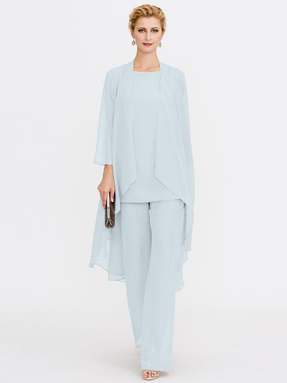 Beach of 3 Wedding Piece Bride the Mother Pantsuit