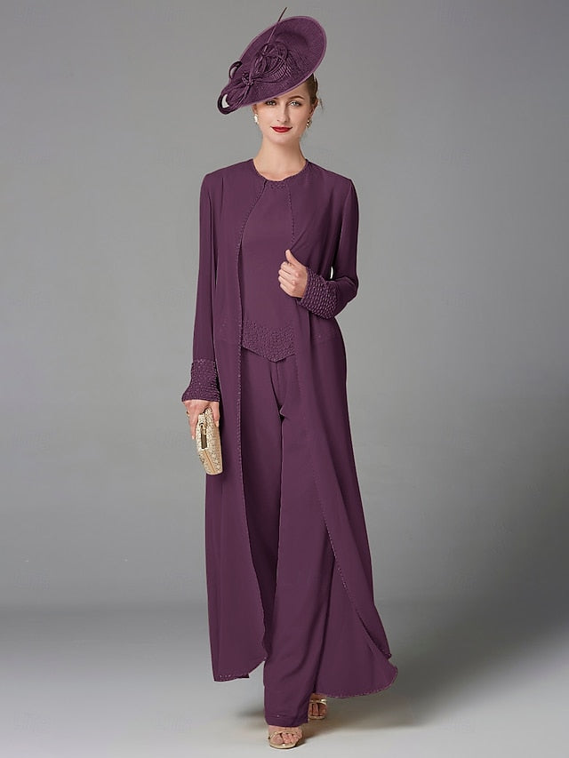 of Beach Bride the 3 Mother Wedding Formal Pantsuit Piece