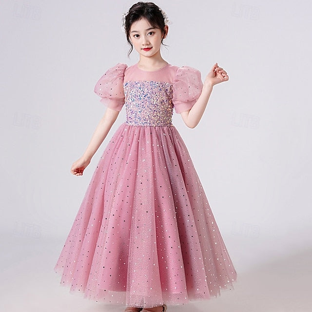 Dress Flower Princess Girl Girls' Kid's