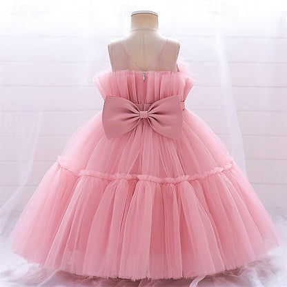 Princess Girls' Flower Girl Kid's Dress