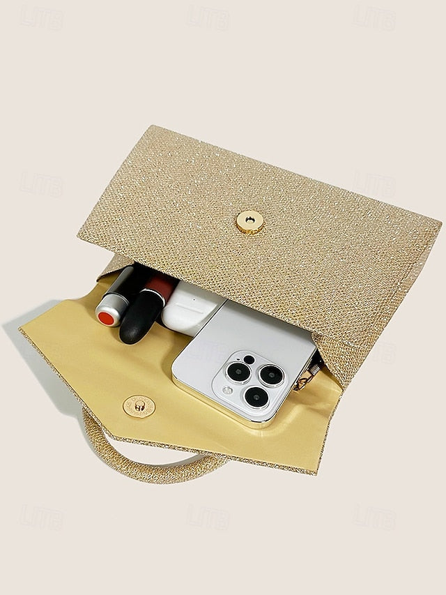Bags Women's Shoulder Polyester Flap Evening Bag Clutch