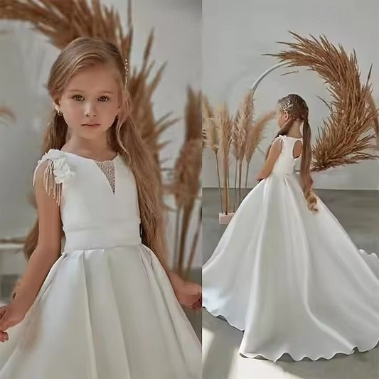Flower Girls' First Party Dress Girl Communion