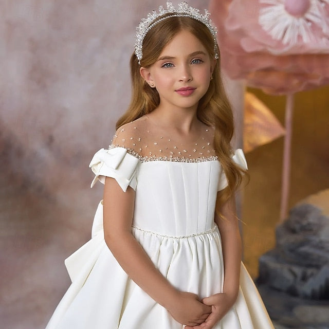 Girls' Dress First Flower Party Communion Girl