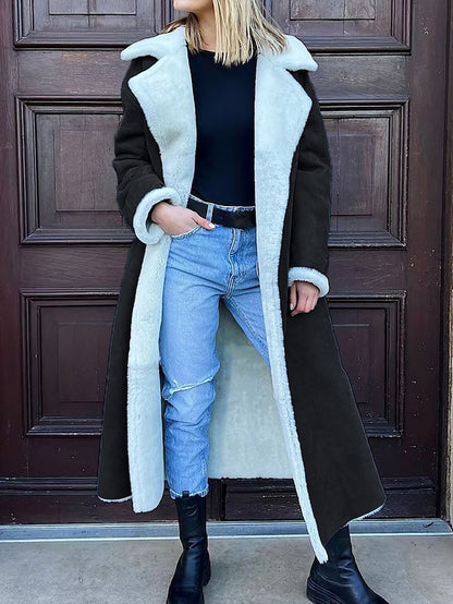 Jacket Breathable Pocket Fleece Teddy Women's Coat Warm