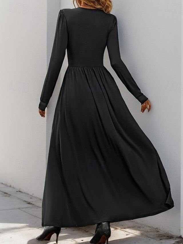 Women's Maxi Dress Black Dress Cocktail Dress Formal