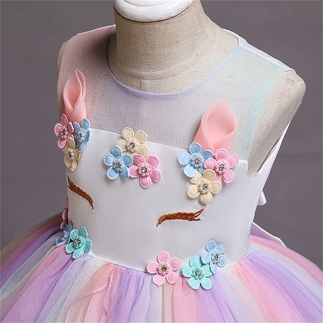 Dress Flower Kid's Girl Princess Girls'