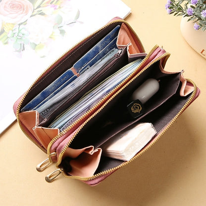 Sac à bandoulière pour femme, portefeuille, téléphone portable