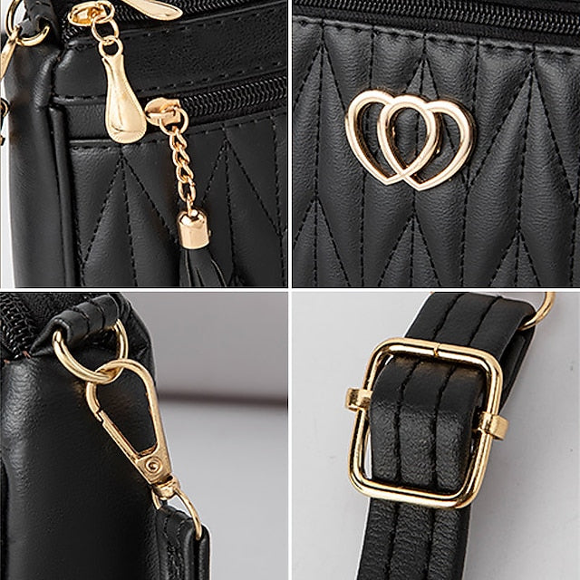 Schulter Crossbody PU Leder Hobo Damen