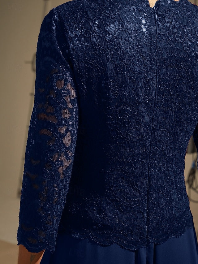 Women's Maxi Dress Chiffon Dress Elegant Wedding Guest