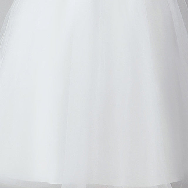 Girls' Party Girl Solid Kids Dress Flower Color