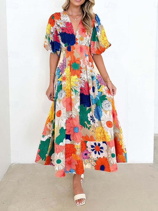 Women's Maxi Dress A Line Dress Casual Outdoor Going out