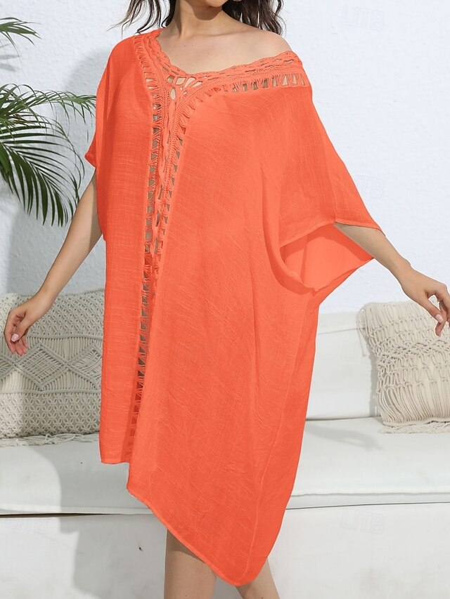 Women's Swimwear Cover Up Swim Dress Rash Guard Swimsuit