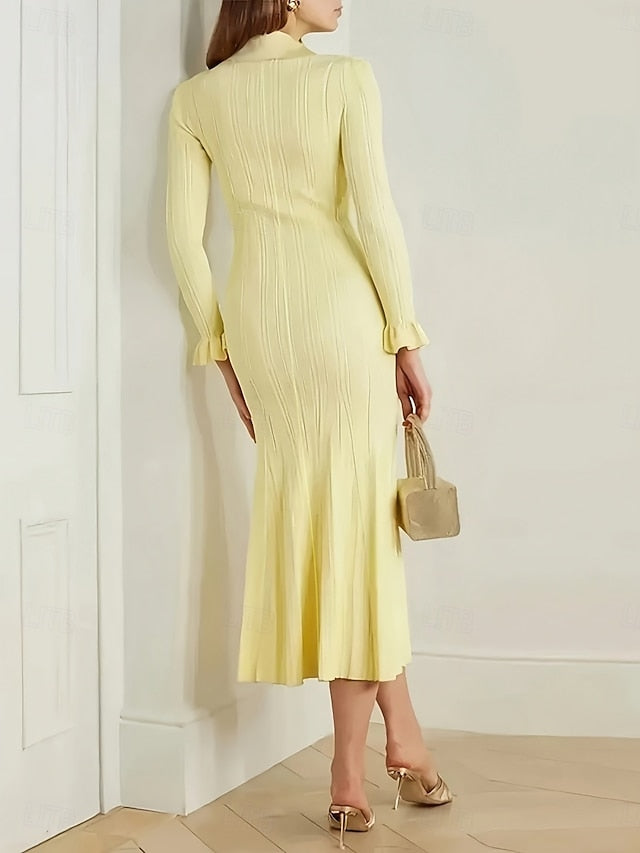 Women's Maxi Dress Sheath Dress Casual Daily Regular Fit