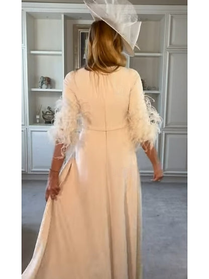 Mother Formal Wedding of Jumpsuit Elegant Bride Vintage the