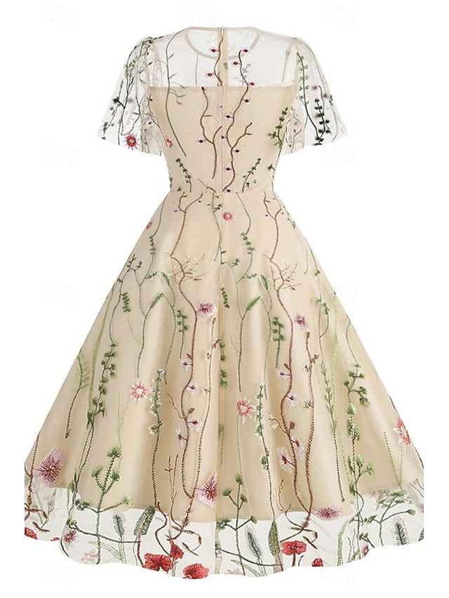 Women's Mini Dress A Line Dress Tulle Dress Elegant Party