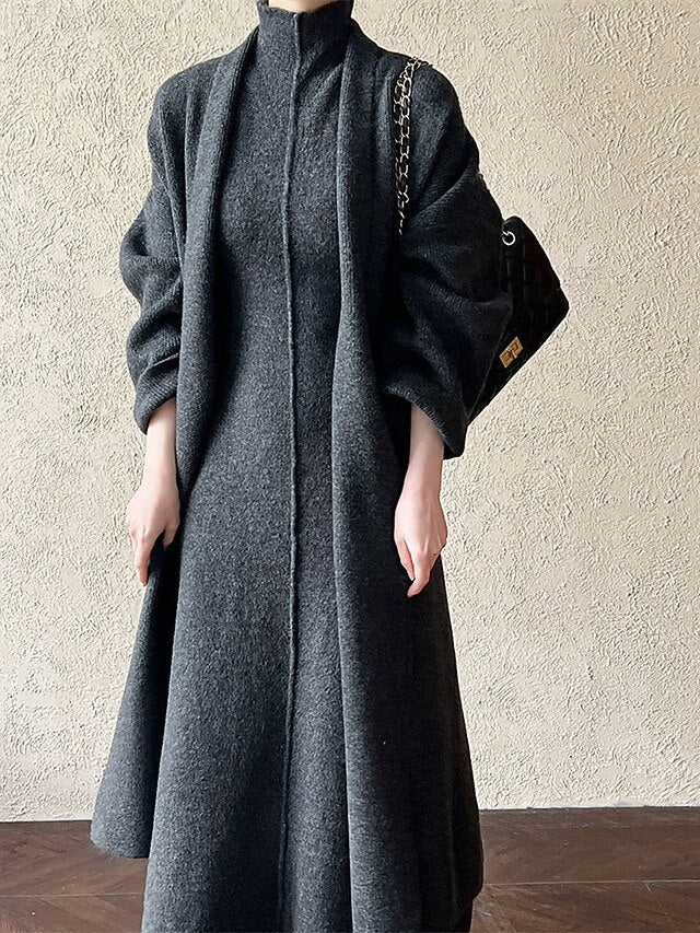 Women's Long Dress Maxi Dress Sweater Dress Knit Dress