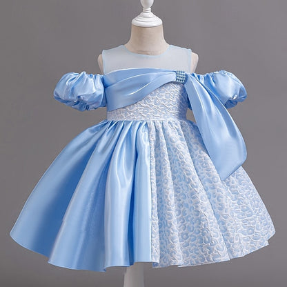 Wedding Girl Party Girls' Formal Flower Dress