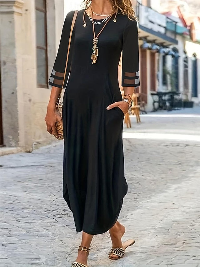 Women's Maxi Dress Black Dress Casual Dress Cocktail Dress