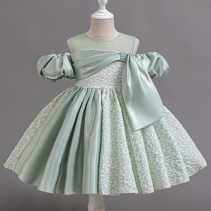 Wedding Girl Party Girls' Formal Flower Dress