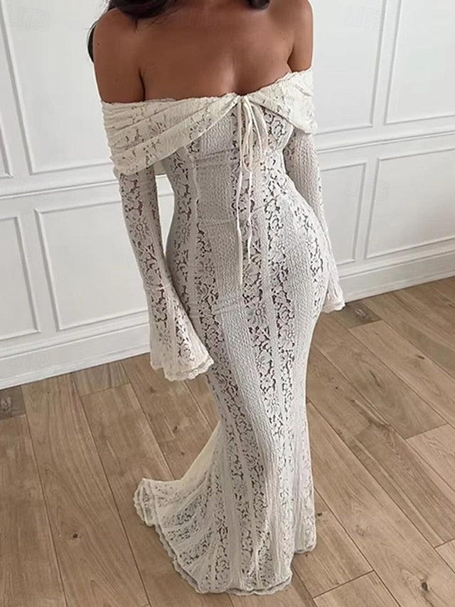 Women's Long Dress Maxi Dress Lace Dress Prom Dress Party
