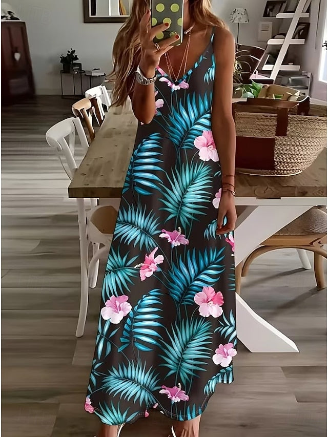 Women's Maxi Dress Sundress A Line Dress Slip Dress