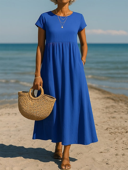 Women's Maxi Dress A Line Dress Vacation Casual Boho Daily
