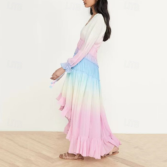 Women's Midi Dress Floral Dress Fashion Modern Daily Going