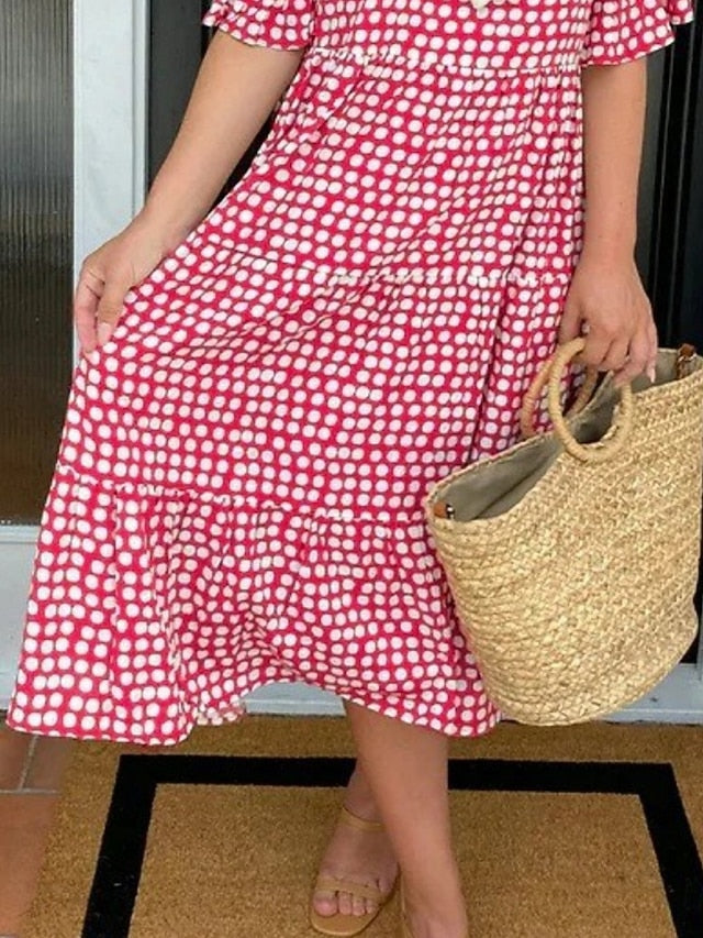 Women's Midi Dress Casual Dress Stylish Casual Vacation