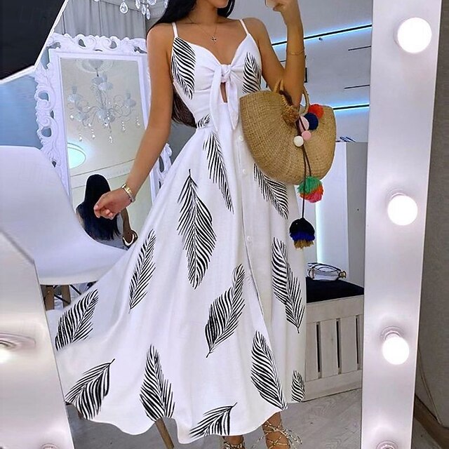 Women's Midi Dress Graduation Dress Swing Dress Summer