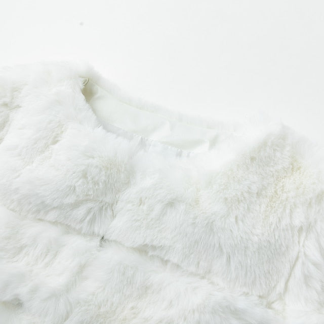 Fur Elegant Comfortable Women's Active Faux Coat Street