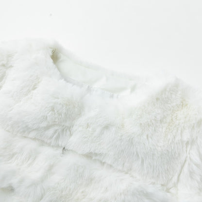 Fur Elegant Comfortable Women's Active Faux Coat Street