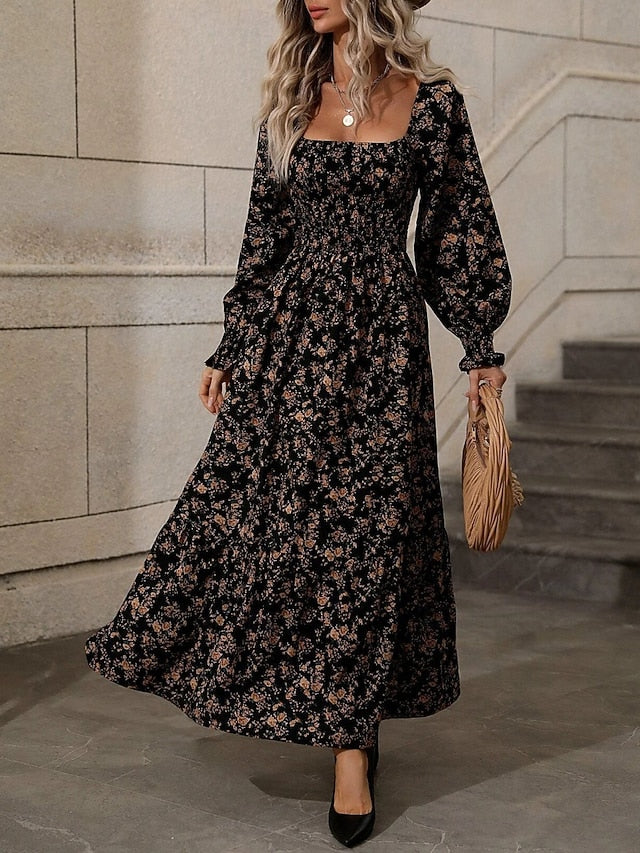Women's Maxi Dress A Line Dress Casual Daily Regular Fit