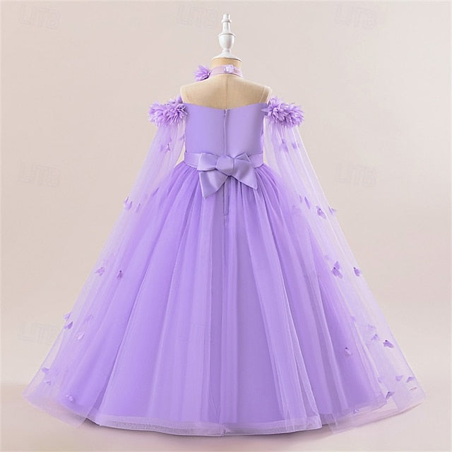 Girls' Princess Flower Girl Dress Kid's