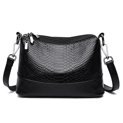 Leder Hobo Umhängetasche Schulter PU Damen