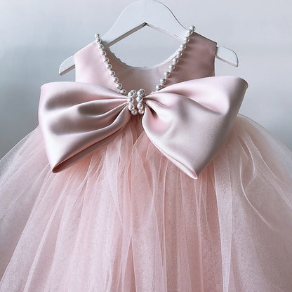 Wedding Party Flower Dress Girls' Princess Girl