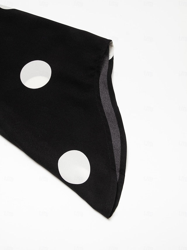 Women's Elegant Dress Midi Dress Black 3/4 Length Sleeve