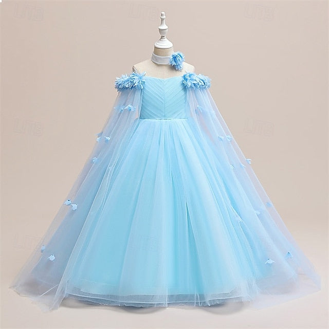 Girls' Princess Flower Girl Dress Kid's