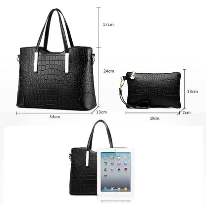 Boston Schultertasche PU Handtasche Damen Crossbody