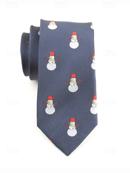 Necktie Santa Christmas Men's with