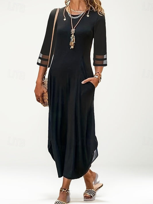 Women's Maxi Dress Black Dress Casual Dress Cocktail Dress