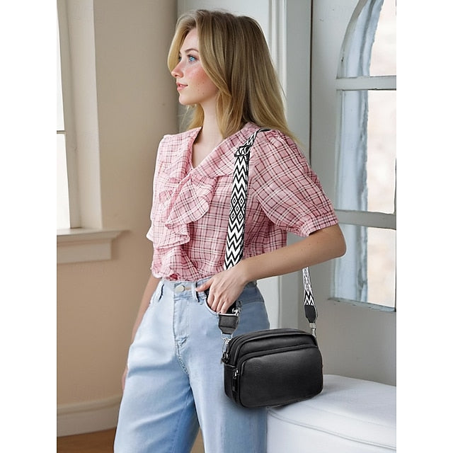 Tasche Damen Schulter Handtasche Büro Leder Umhängetaschen