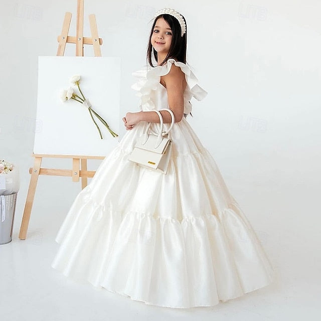 First Dress Formal Girl Girls' Communion Flower