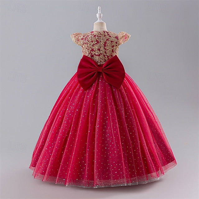 Girls' Girl Flower Princess Dress Kid's