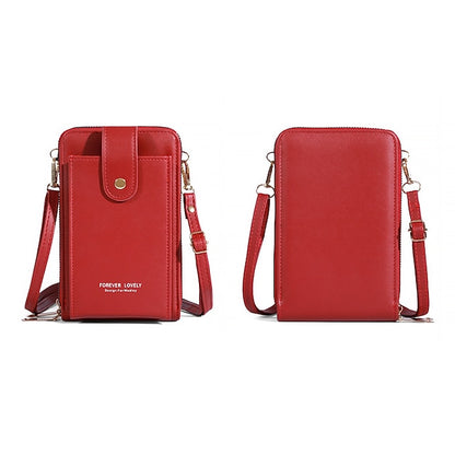 Handy PU Damen Tasche Schulter Crossbody