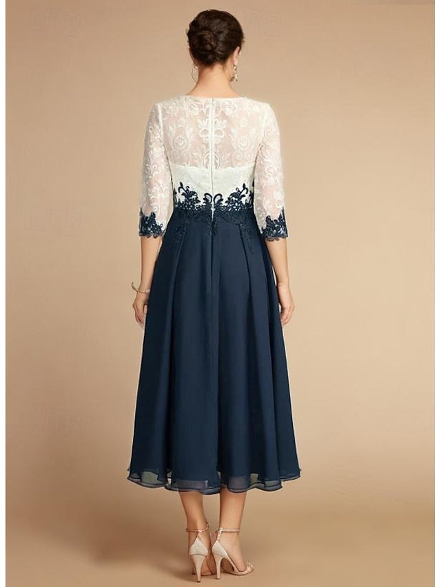 Guest the A-Line Vintage Mother Elegant Dress Bride Wedding of