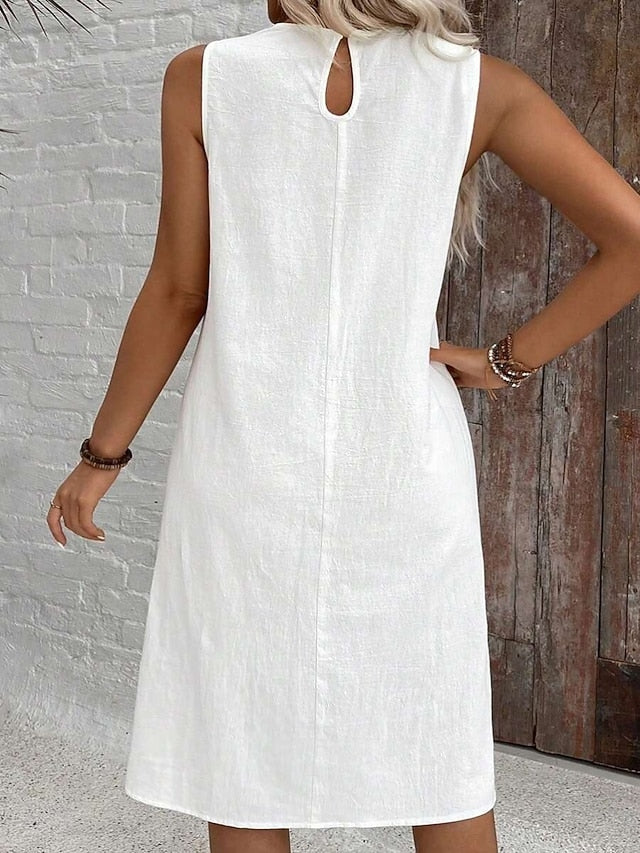 Women's Midi Dress Summer Dress Casual Daily Regular Fit