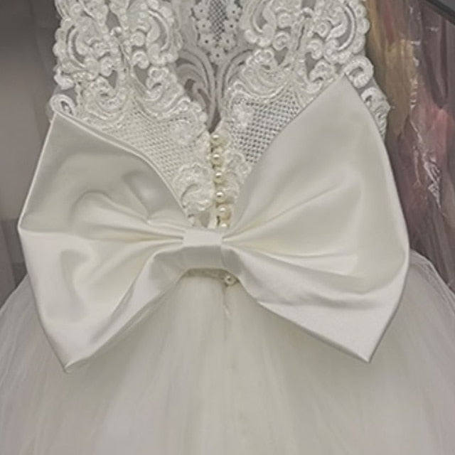 Girls' Party Girl Communion Flower Dress First