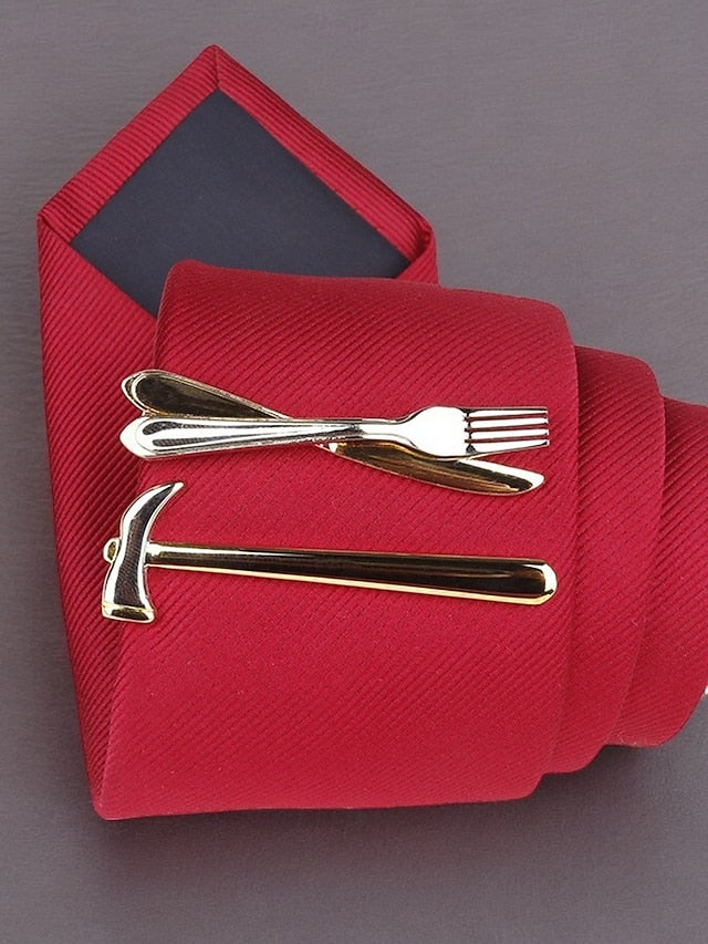 Fork Gold Plated Men's