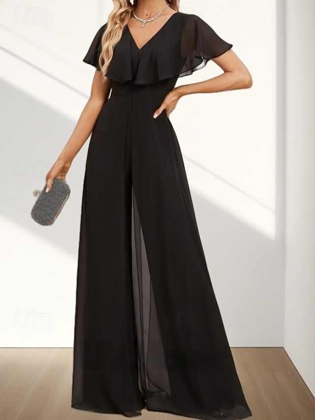 Wedding Bride of Pantsuit Dress Guest Jumpsuit / the Mother